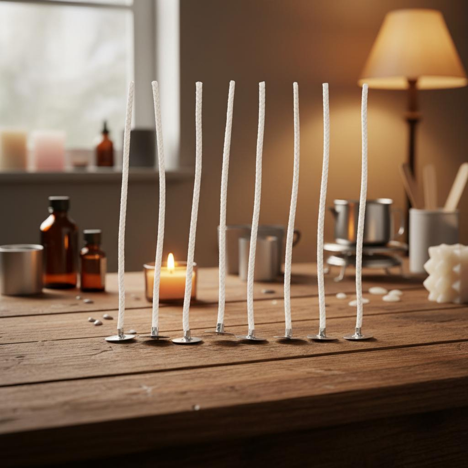 Candle Wick Smokeless Pre-Waxe – Cotton Wick Organic Bewertung und Preis