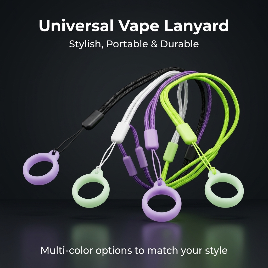 Multi-Color E-cigarette Lanyar – Vape Band Silicone Bewertung und Preis