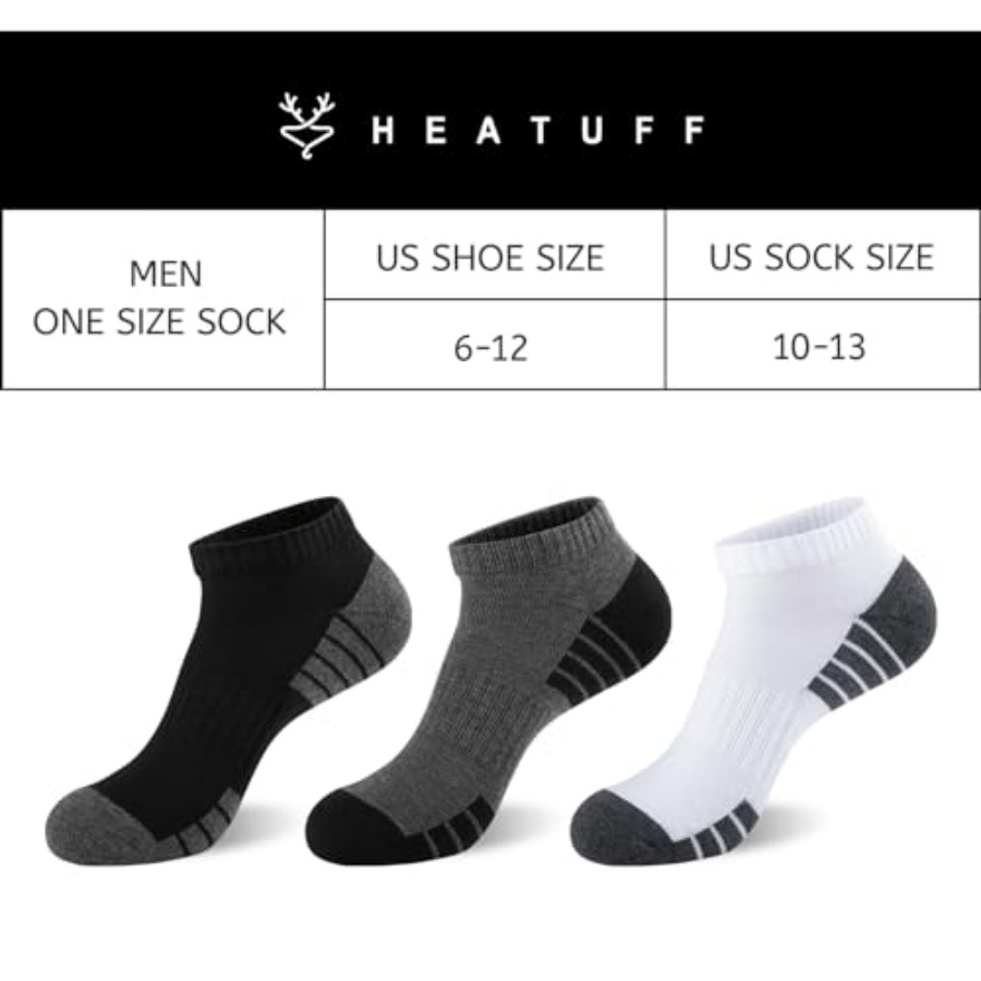 Heatuff Mens Cushioned Ankle S – Cotton Wick Organic Bewertung und Preis