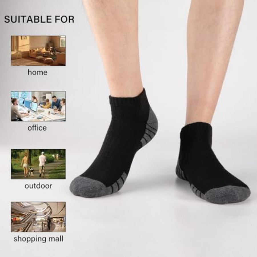 Heatuff Mens Cushioned Ankle S – Cotton Wick Organic Bewertung und Preis