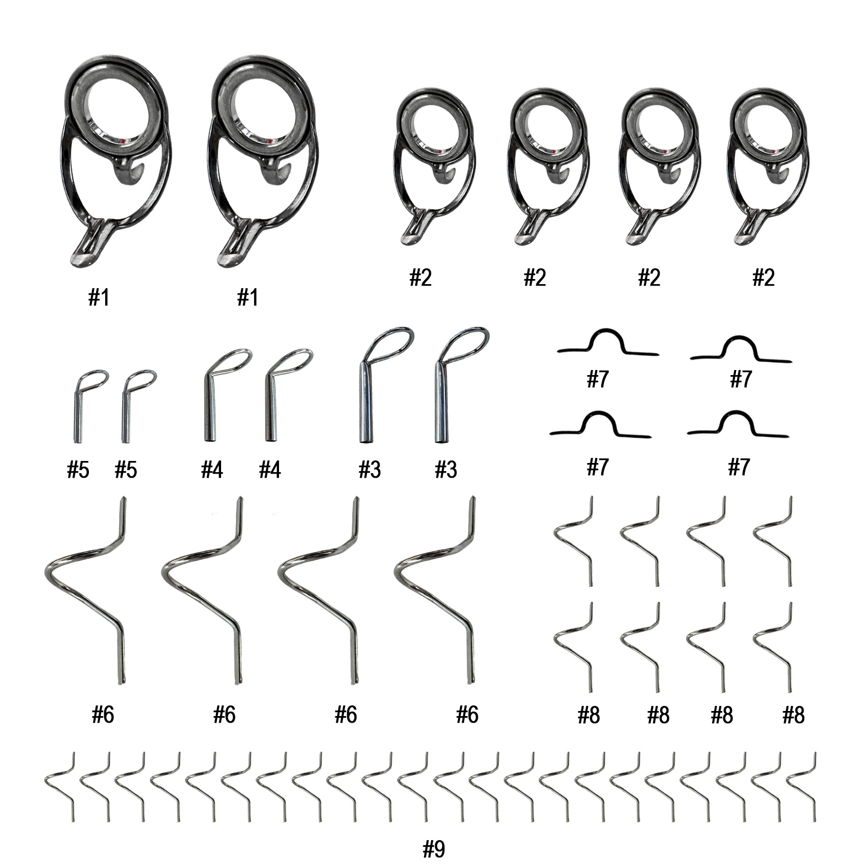 Fishing Rod Guide Repair Kit S – Mesh Coil Strip Bewertung und Preis