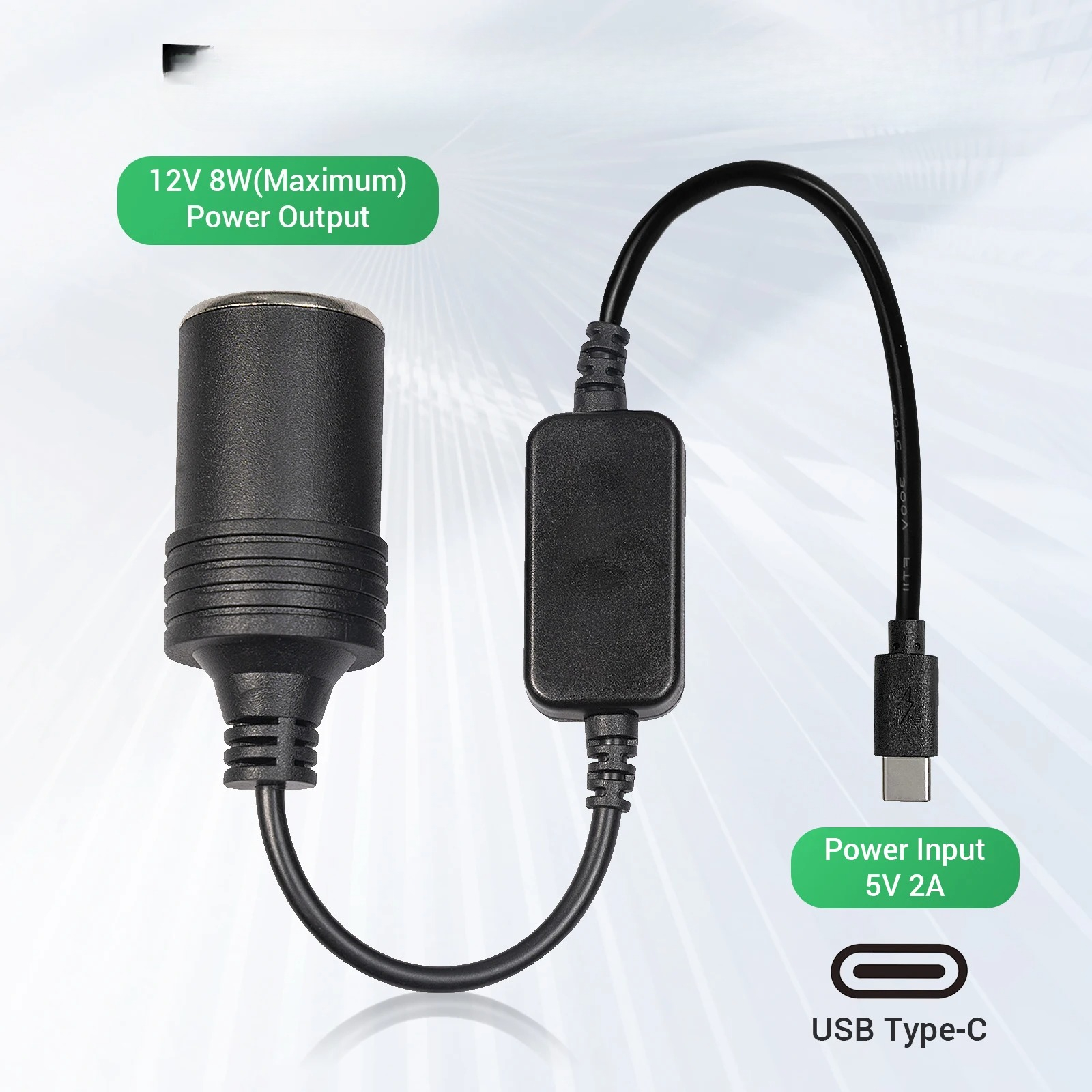 1pc 5V 2A USB To 12V Cigarette – Accessories Experts Vape Bewertung und Preis