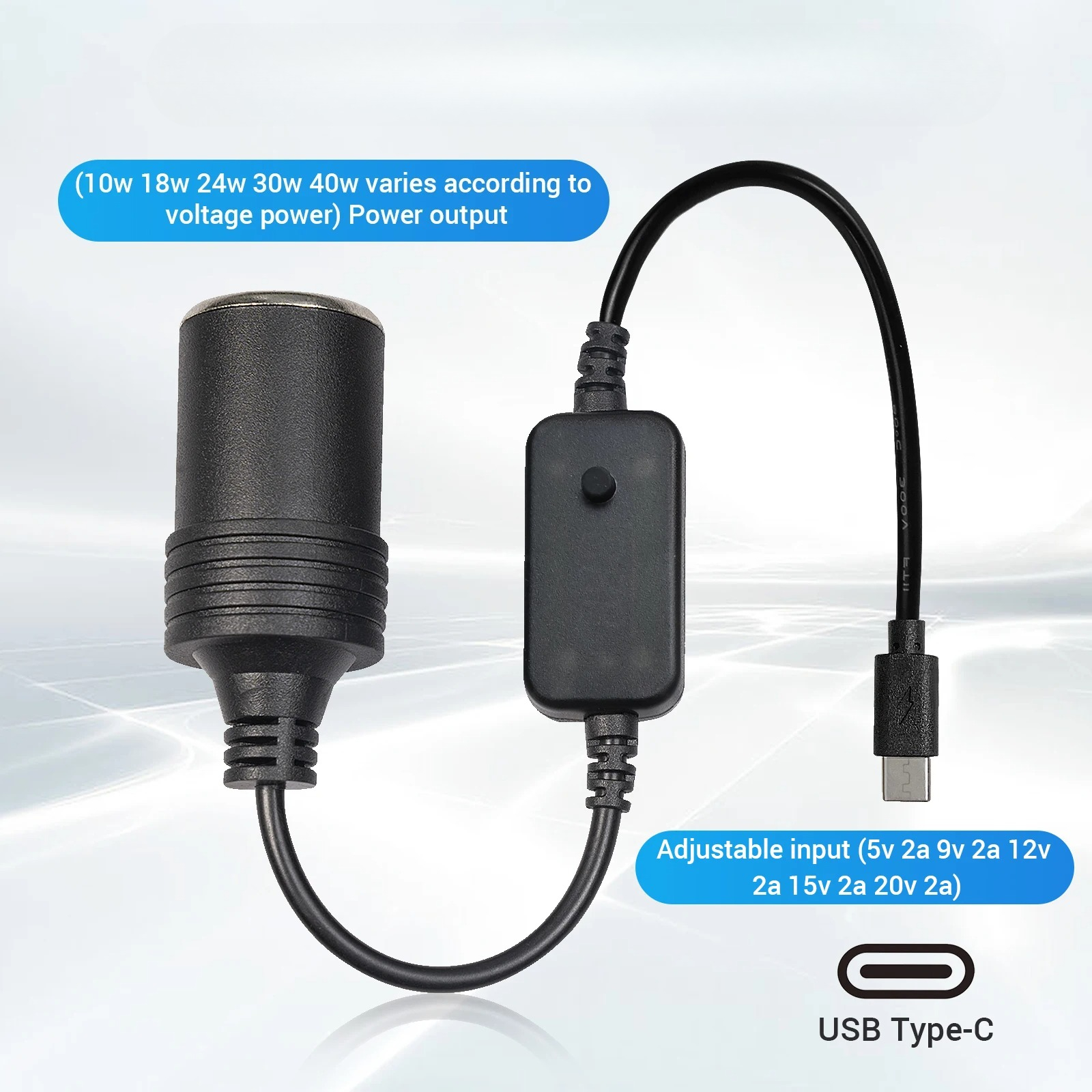 1pc 5V 2A USB To 12V Cigarette – Accessories Experts Vape Bewertung und Preis